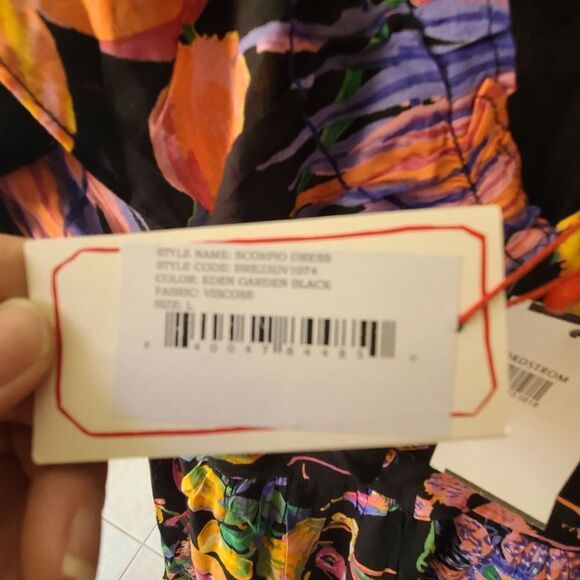 Banjanan Scorpio Floral Minidress Size Large NWT - Picture 5 of 11